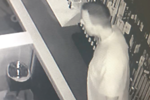 VIDEO: Police seek suspect in Great Lakes Outfitters break-in