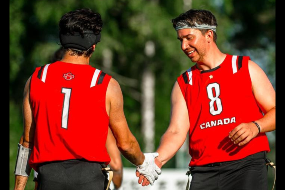 Team Canada at the World Flag Football Championships in Finland