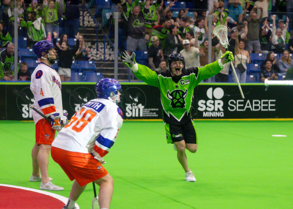 ryan-keenan-saskatchewan-rush-celebrate