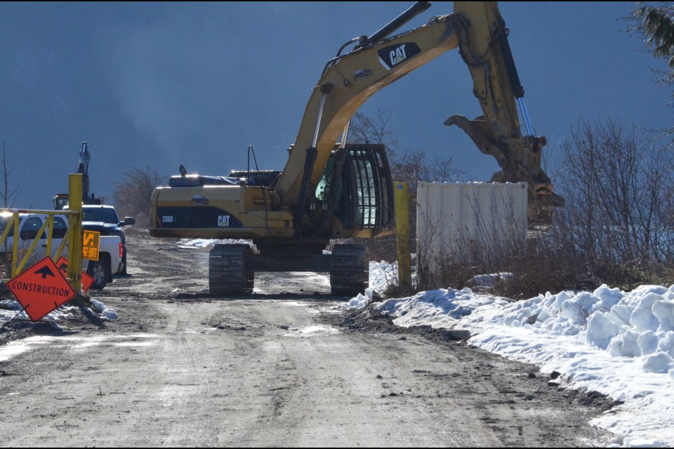 Work on the Spit begins. 