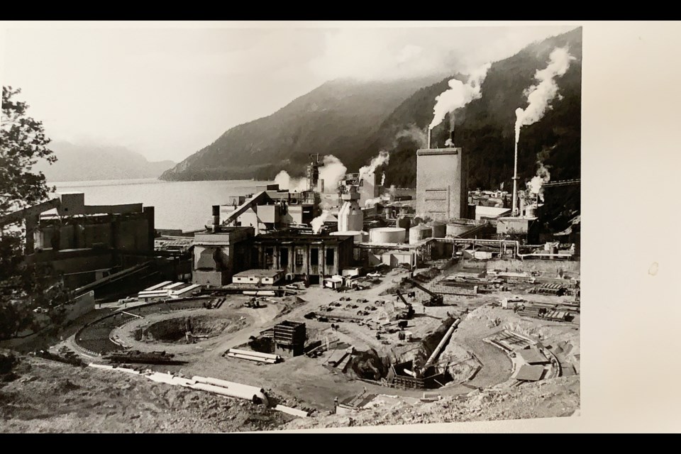 Woodfibre pulp mill. 
Photos by The Squamish Chief staff
