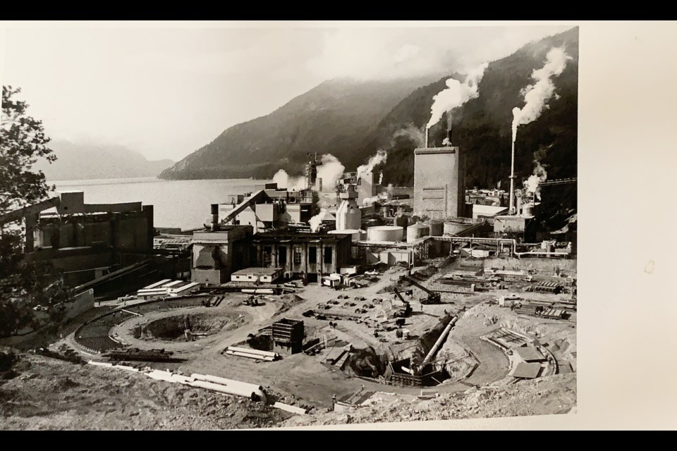 Woodfibre pulp mill. 
Photos by The Squamish Chief staff