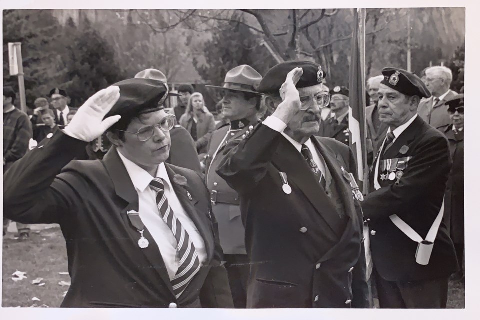 From the Squamish Legion files, circa 1990s. 