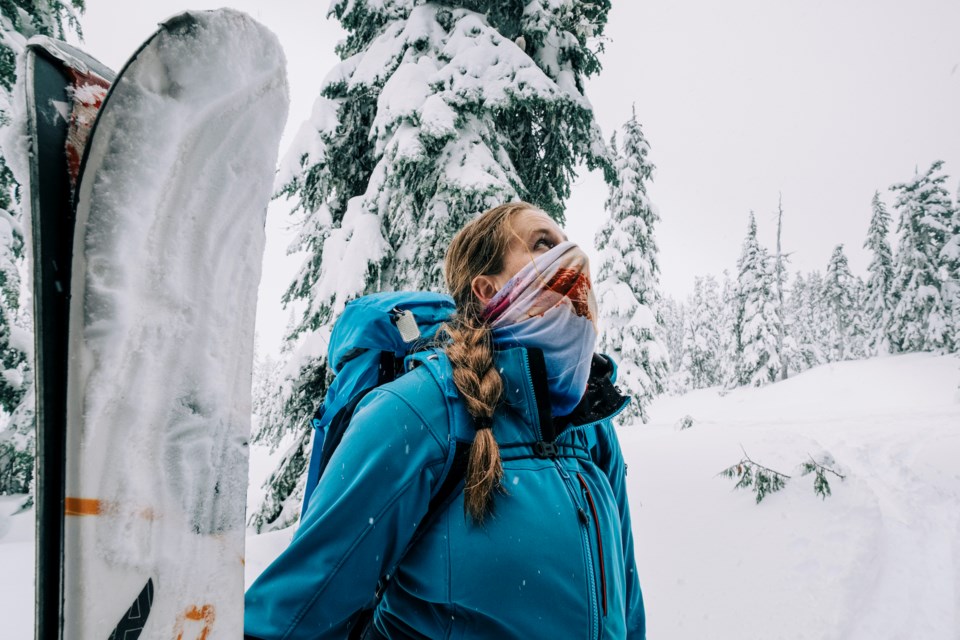 Alex Ratson Squamish cold Dec. 28 2021