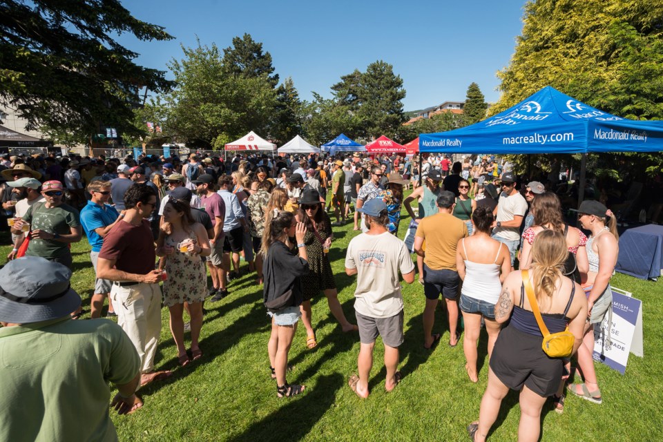 The 2022 Squamish Beer Festival held on Saturday, June 25.