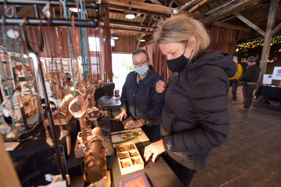 There is plenty of unique items for shoppers at Copper & Fire Arts.