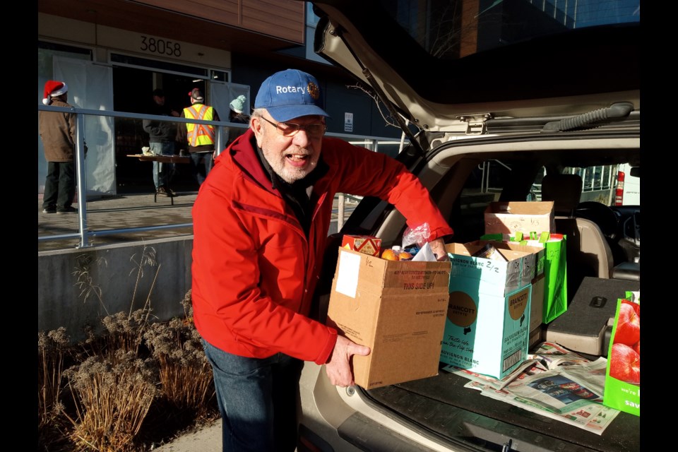 Rotary Club of Squamish's Brian Finley. 