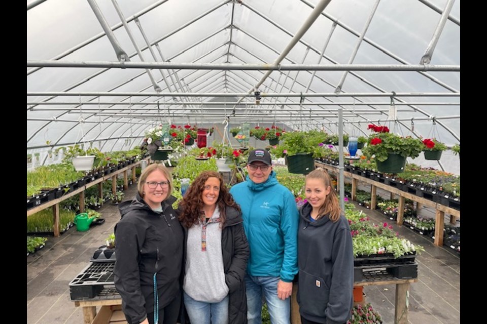 Krystle tenBrink, Rebecca Bolkoway, Vince Hoog and Amanda Bagliore. 