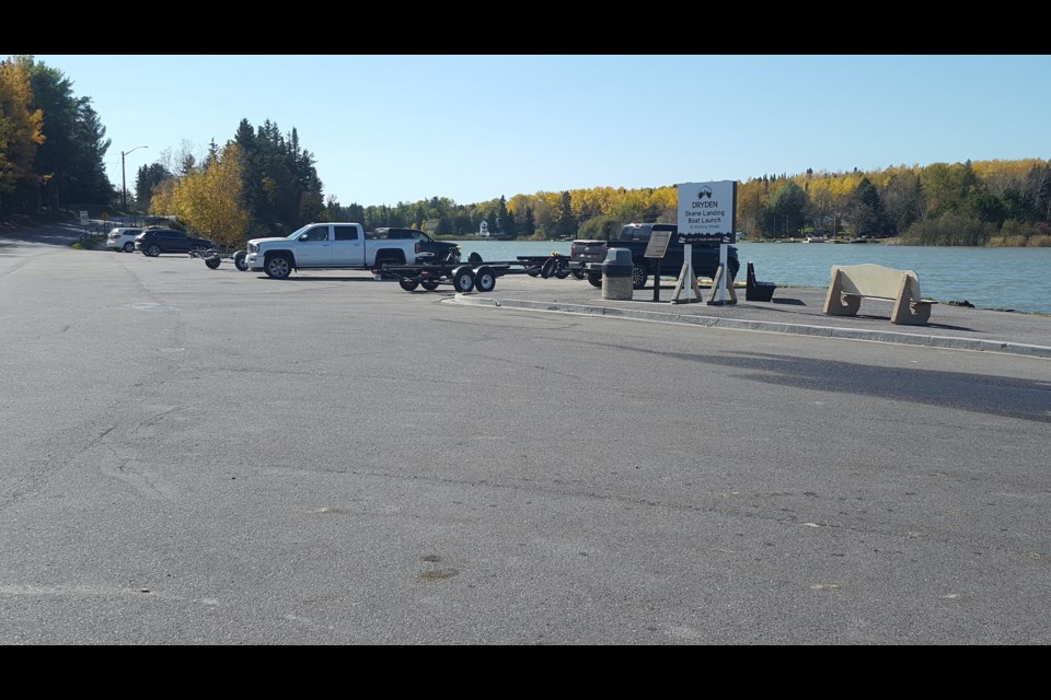 Dryden boat launch. 