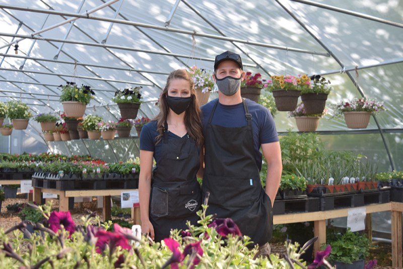 Brackendale brother and sister duo Nick and Rebecca Bolkowy.