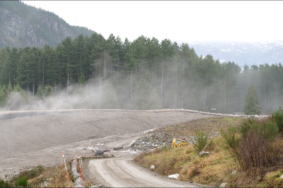 The Squamish landfill.  