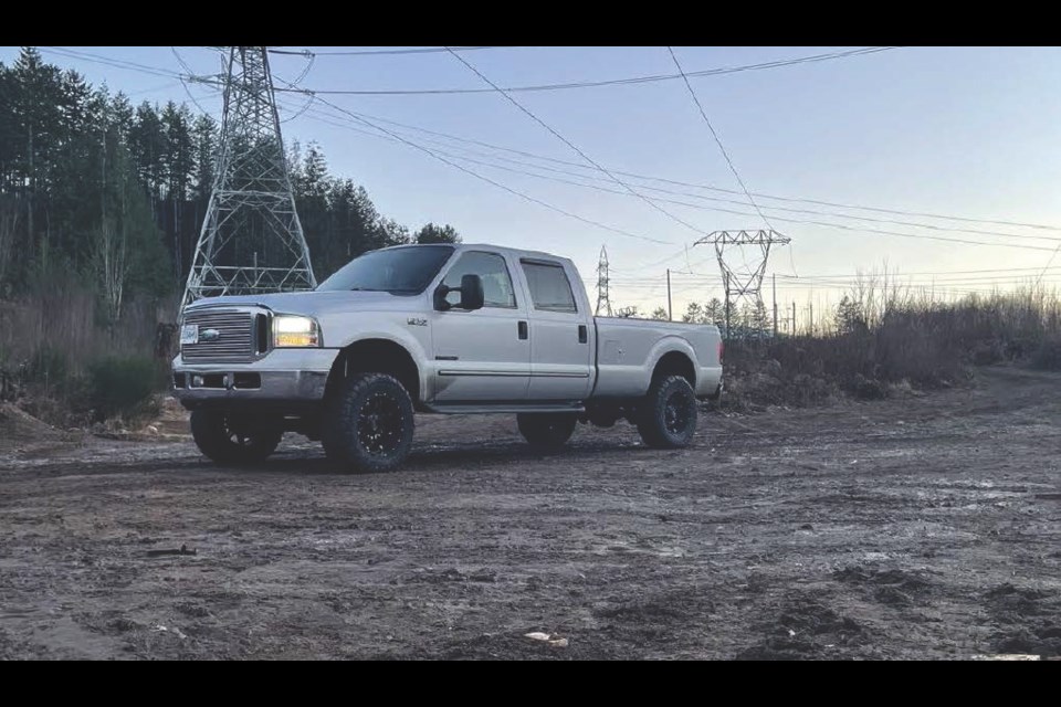 One of the stolen Squamish vehicles.