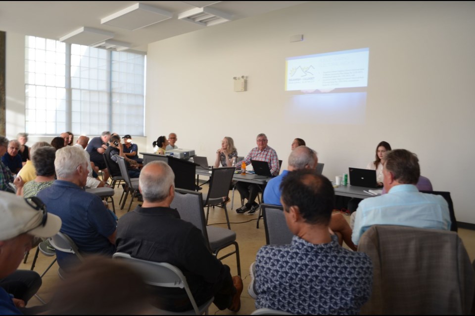 The public hearing, held Aug. 11.