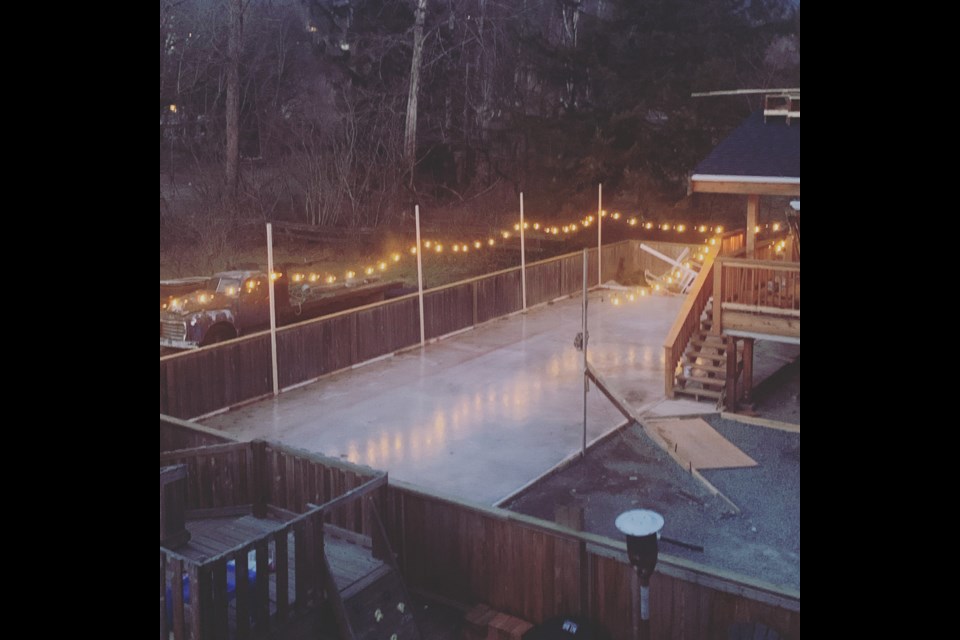 The Wentworth's 2019 rink. 