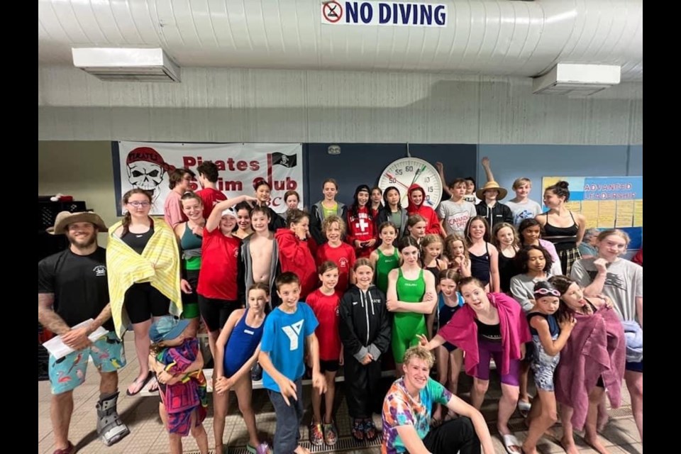The club, which teaches a variety of skill levels for swimming, earned 14 medals at the competition, including six gold medals, three silver and five bronze.