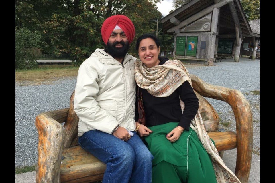 Jasdeep Grewal's sister and brother-in-law visited Squamish in the past. They live in India and, like so many there, are now enduring an overwhelming third wave of COVID-19. 