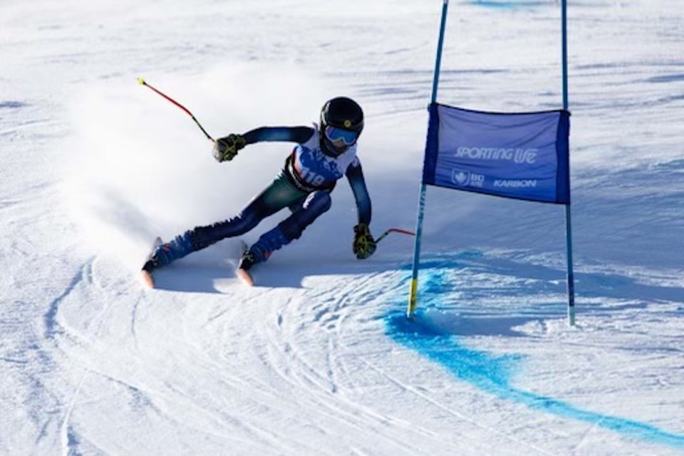 Olivier Courcelles has entered the national Mackenzie Top Peak contest, put on by Mackenzie Investments, to try to win $100,000 for Whistler Mountain Ski Club (WMSC), which would go toward a T-bar ski lift at their training centre. 
