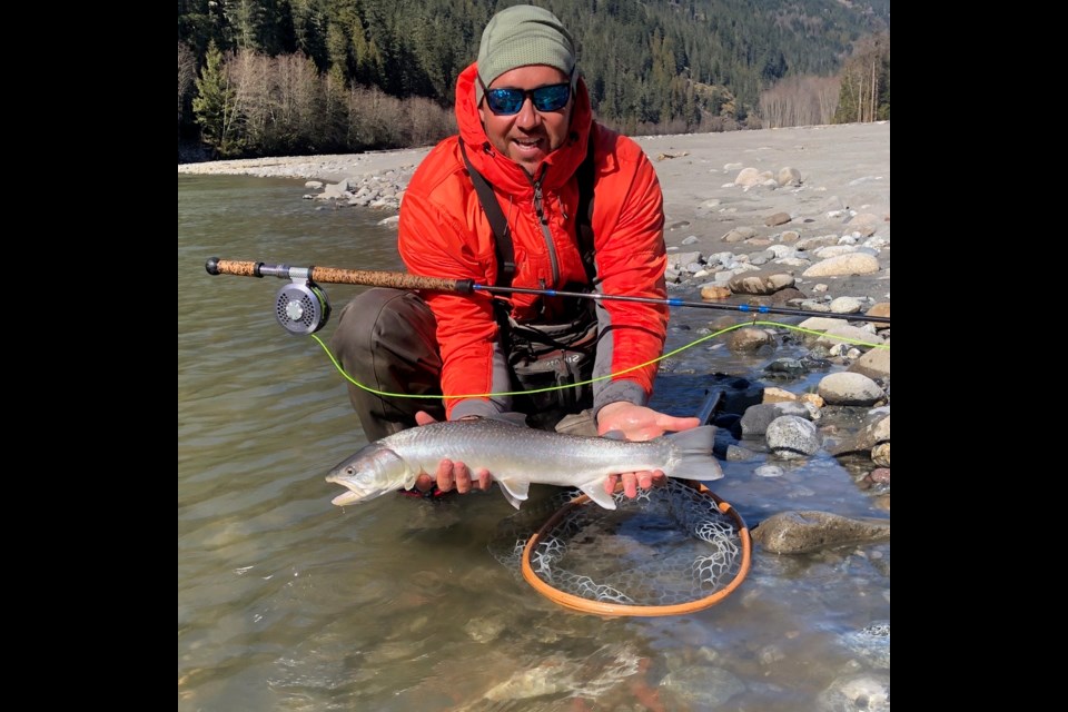 Fishing guide Yos Gladstone sees all kinds of wildlife in the Squamish Valley. 