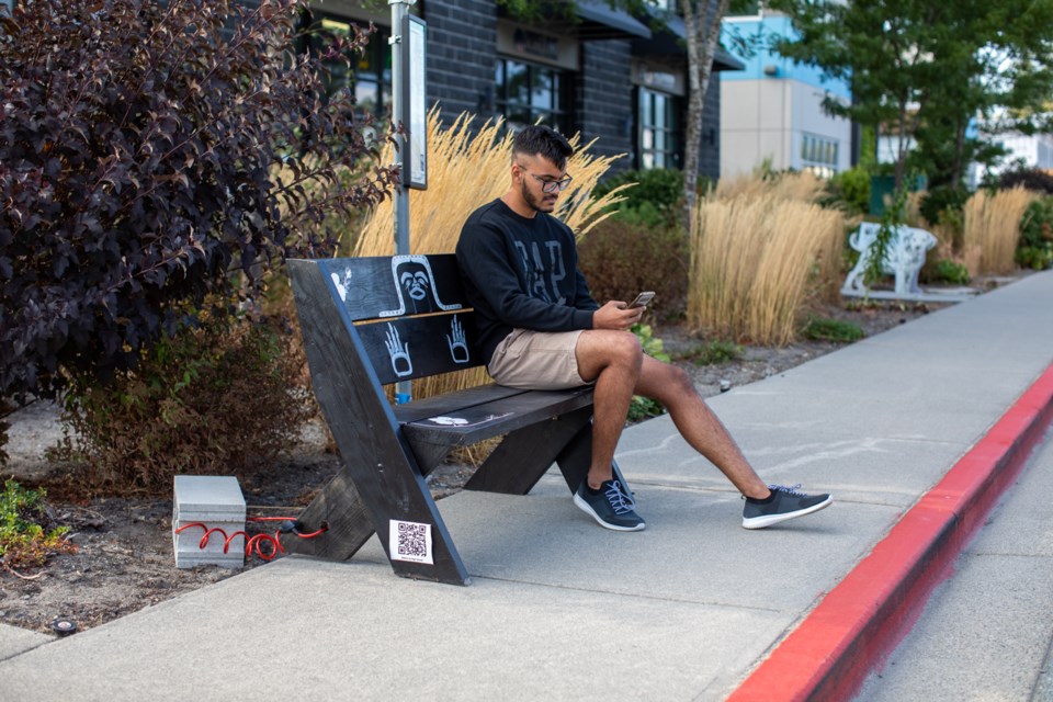 Squamish bench. 