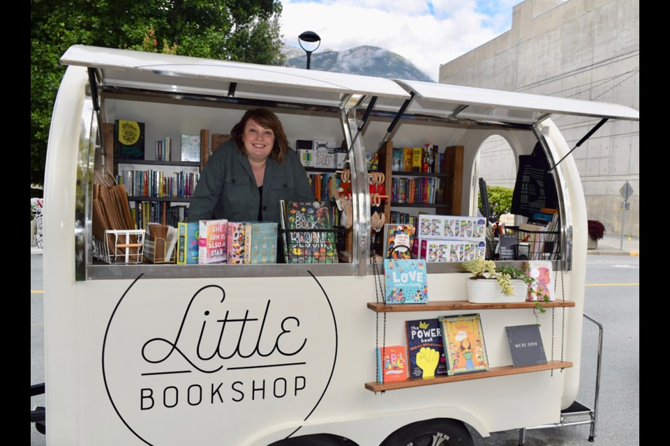 Julie Wilkins, owner of the Little Bookshop.