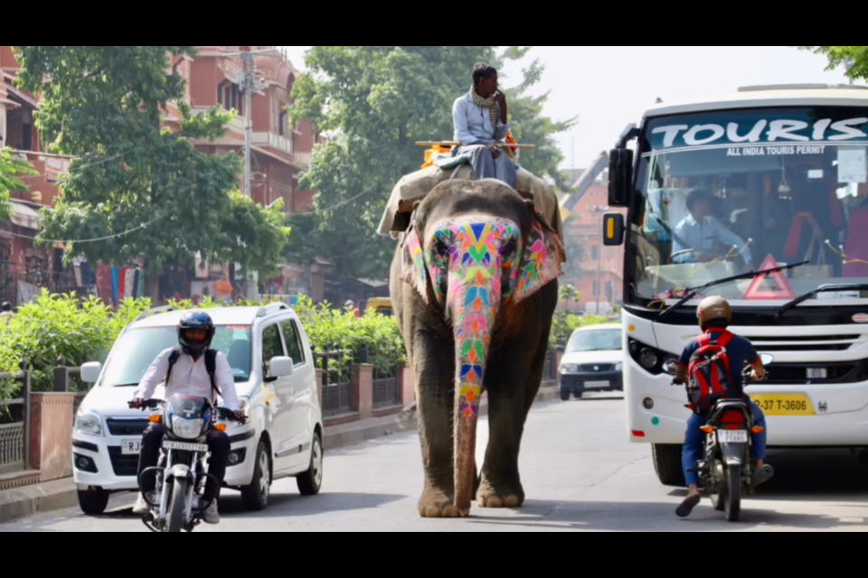 Dieter Schneider faced his son's death while riding around the world, he said. 