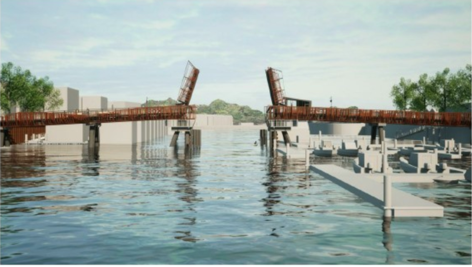 Pedestrian bridge