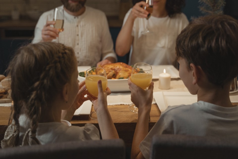 During the pandemic, parents can practice table manners at home, says Louise Fox. 