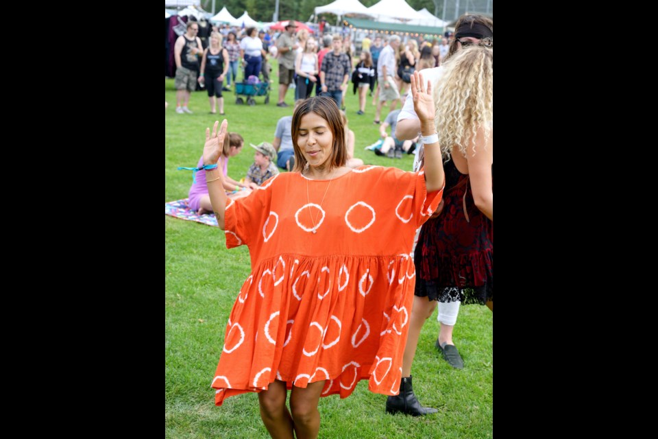 Fan at the 2019 Squamish Constellation Festival. 