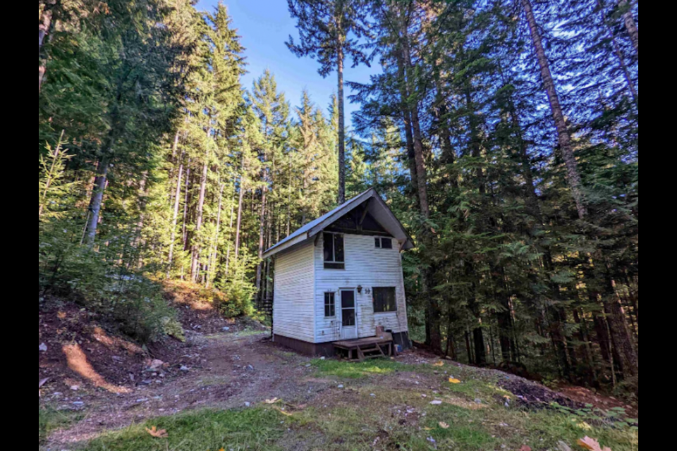 The 528-square-foot cabin located on Ring Creek Road is currently listed for $799,000.
Via Nolan Rivers RE/MAX Sea To Sky Real Estate