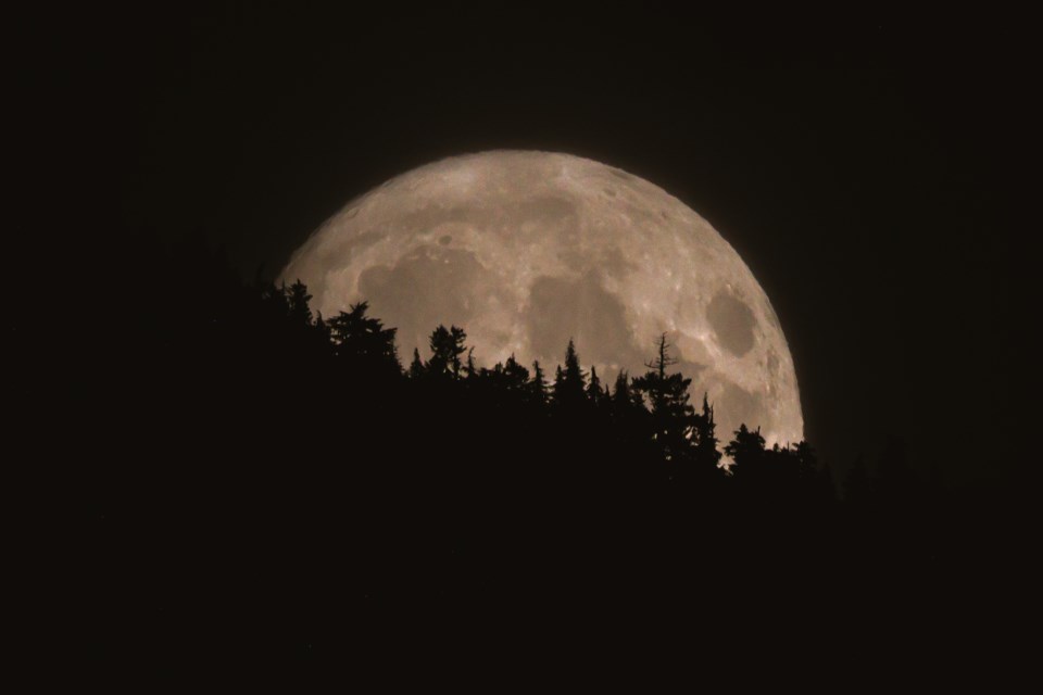 Robert Keir's image of the July 'supermoon.'