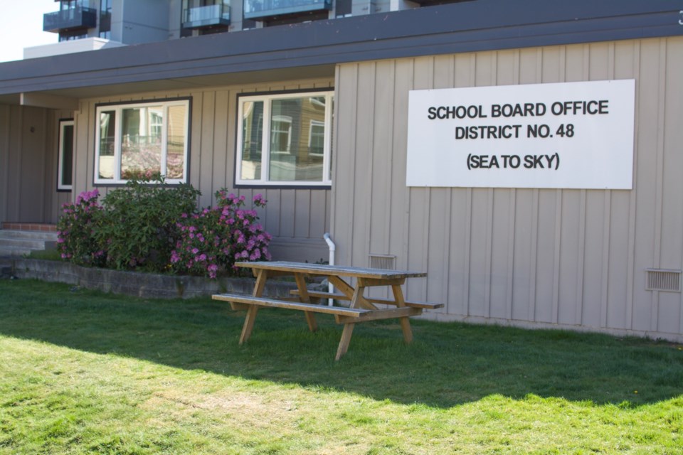 Sea to Sky school district board office in Squamish. 