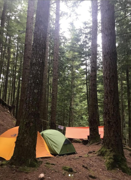 File photo of campers at Cat Lake campground.