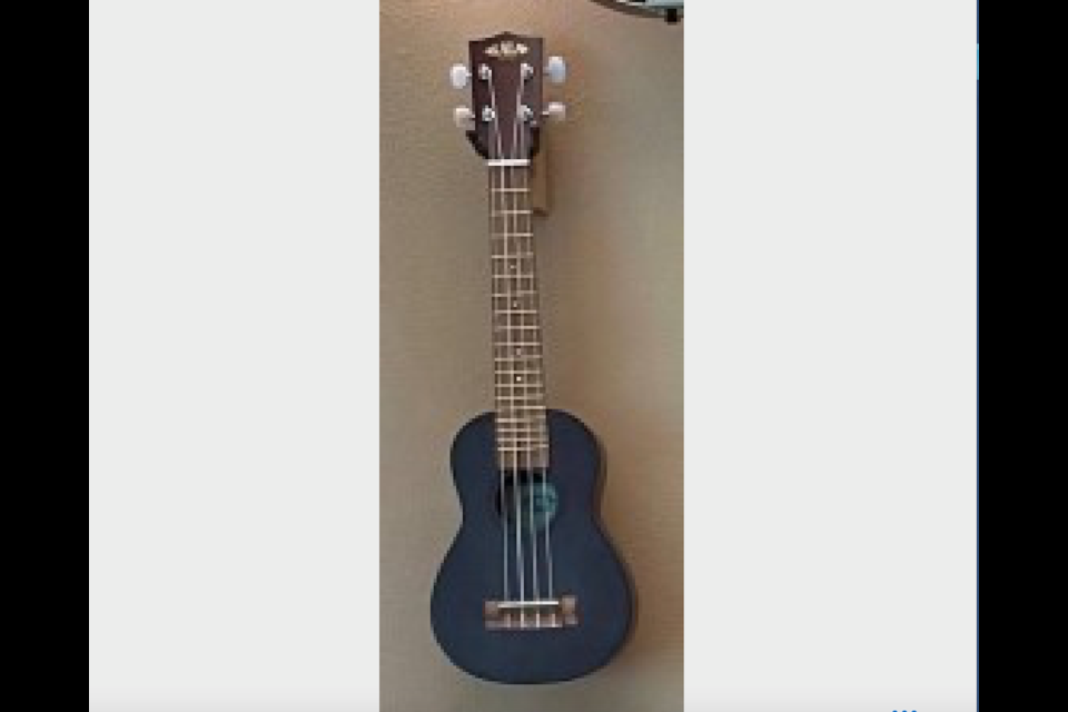 One of the stolen instruments. 