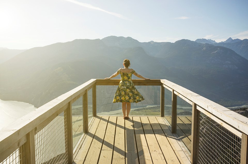 Sea to Sky Gondola platform