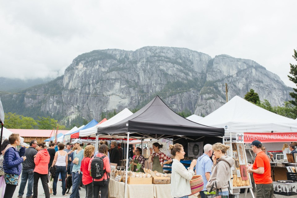 Squamish Farmers' Market.