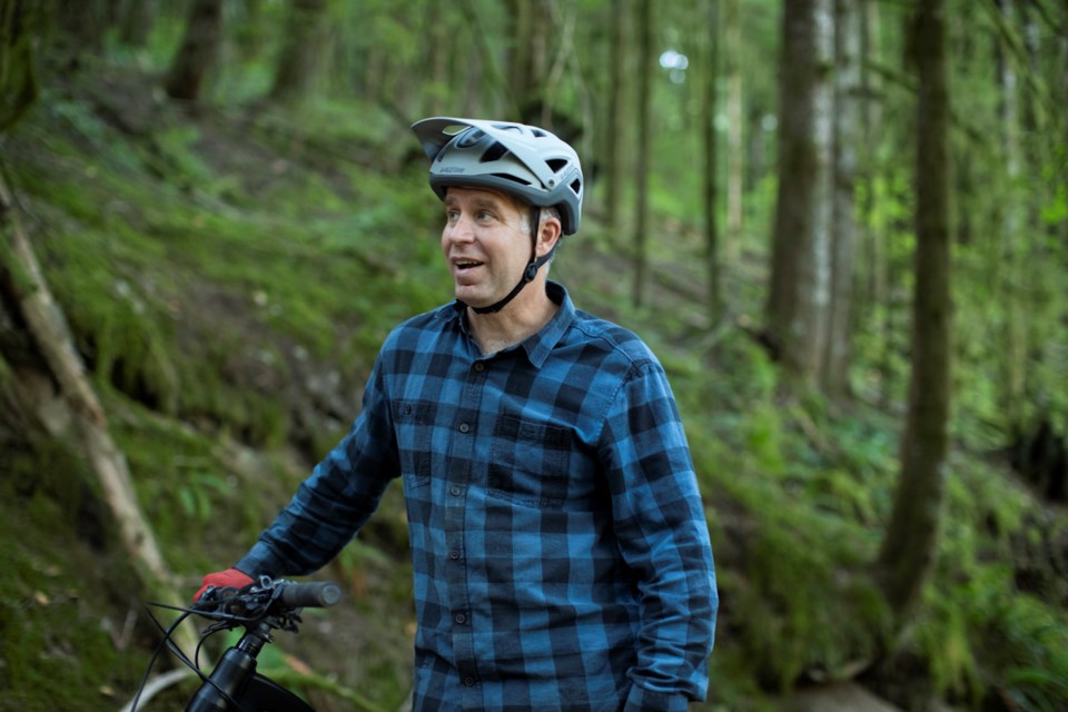 Squamish trail builder David Reid.