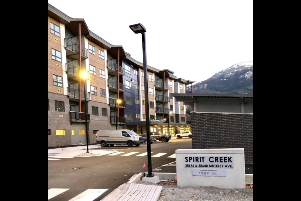 Construction delays are pushing back the move-in date for residents of the Spirit Creek Apartments, formerly known as the Buckley Avenue project.