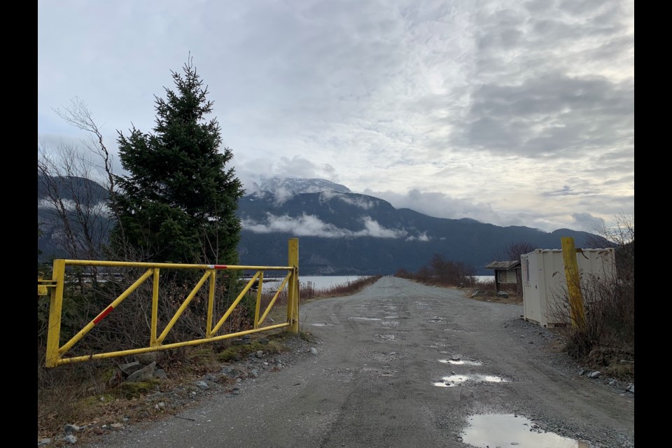 Squamish Spit on Feb. 12. 