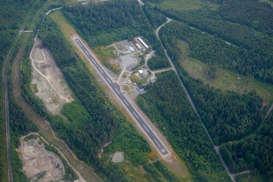 The Squamish Airport. 