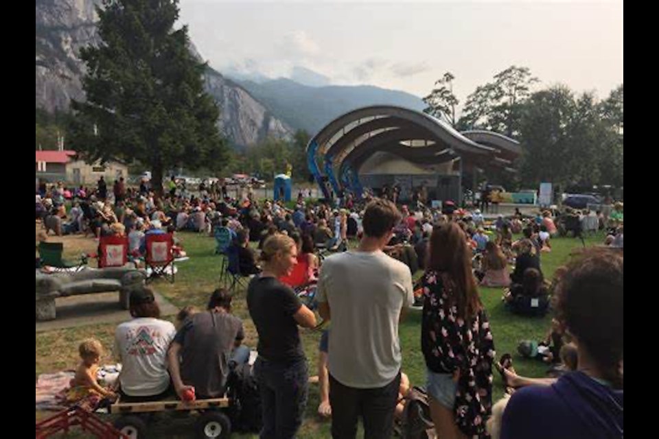 Squamish Street Market: Norman Rudy’s Family Friendly Beer Garden and Main Stage.