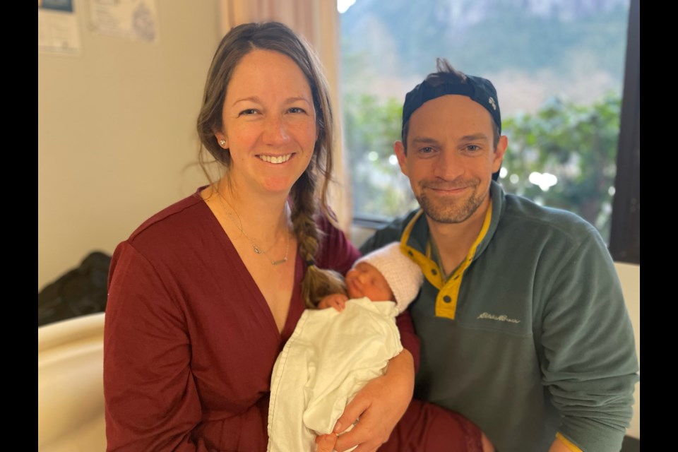 The first baby of 2023 in Squamish arrived at the hospital at 3:37 p.m. on Jan. 1, according to Vancouver Coastal Health.

The baby girl weighs 3,551 grams (7 lbs 8 ounces).

No other information about the family was released to the media.