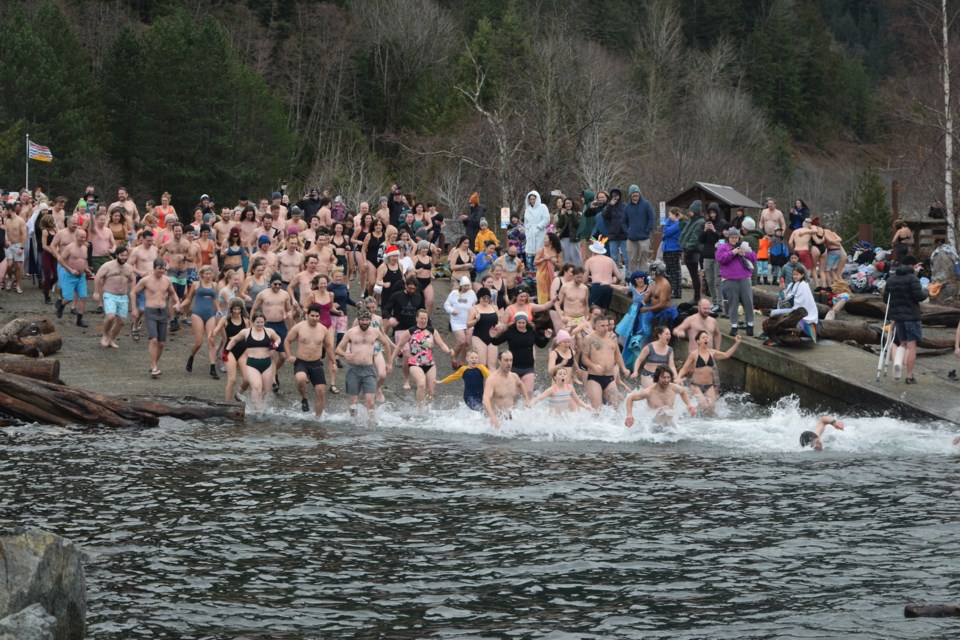 Squamish Polar Bear Swim, 2023. 