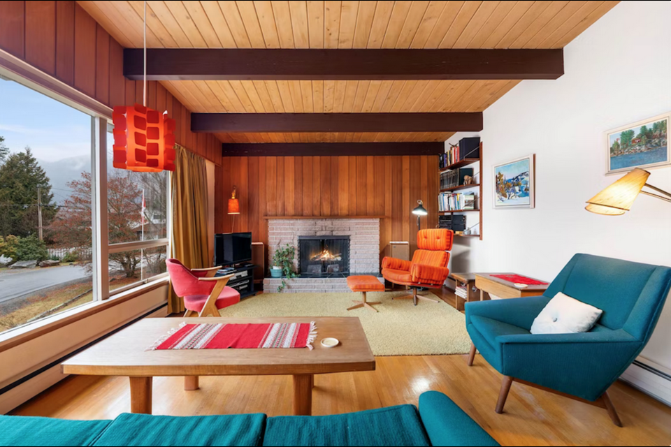 Built in 1961, the four-bedroom, two-bathroom, nearly 2,200 square-foot home has kept a 1960s and 1970s vibe.