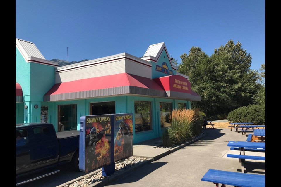 Sunny Chibas before it opened at 2 p.m. on Friday.