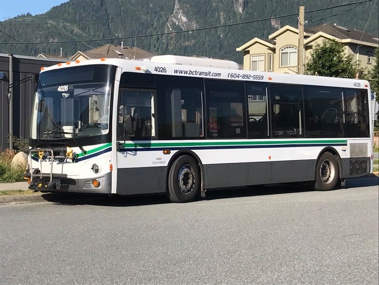 Transit in Squamish 2021