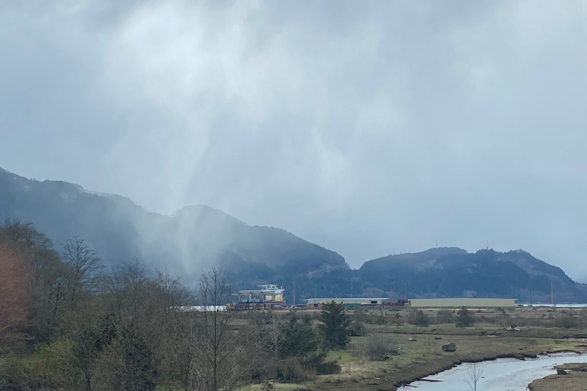 How cold was it in Squamish on Saturday? Squamish Chief