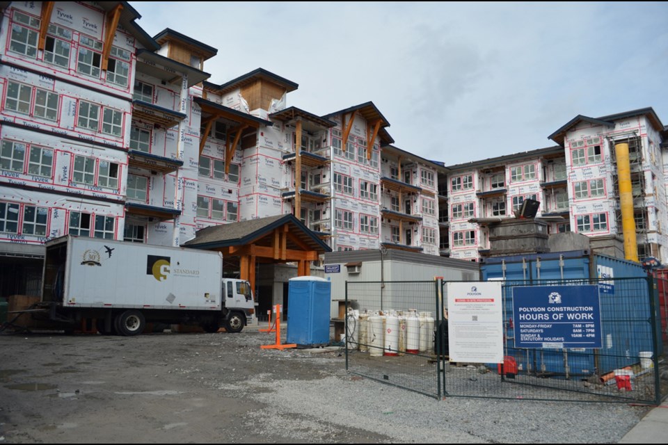 The 232-unit building is expected to open sometime in 2022, and is also receiving $9.5 million from the province and $4.1 million from the District of Squamish. 