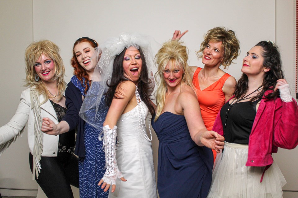 The cast of 18 Squamish performers in TROUPE, Act Alive's adult theatre group, will take to the Eagle Eye Theatre stage in The Wedding Singer: The Musical on May 2, 3 and 4.