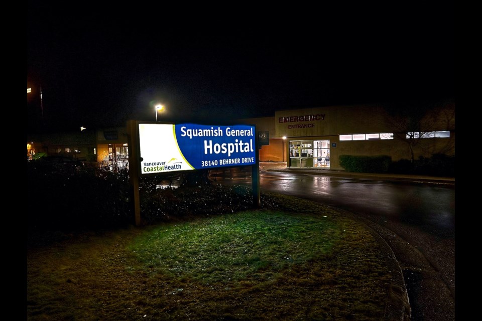 Squamish General Hospital. 