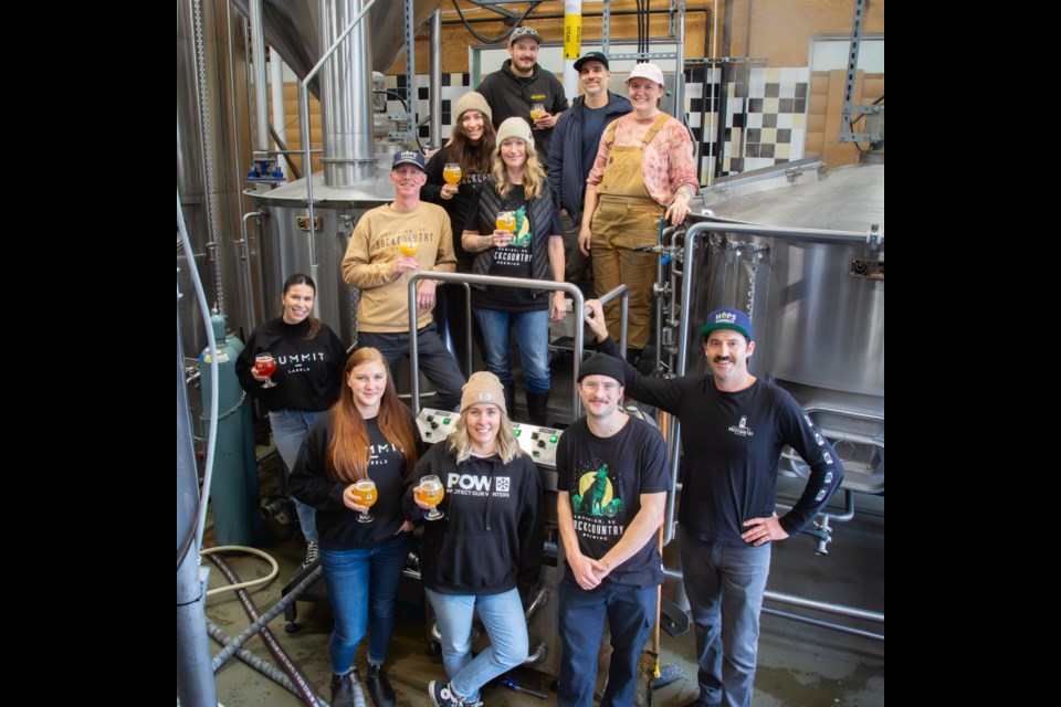 The team at Backcountry Brewing